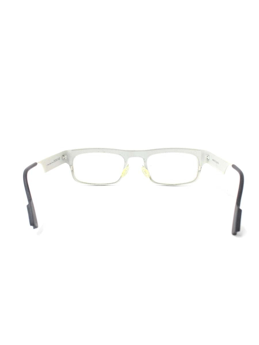 アンバレンタイン ENERGY メガネ ホワイト メタルフレーム フルリム スクエア IT9N9CSTX87O 【SALE】