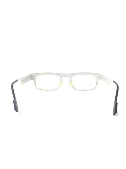 アンバレンタイン ENERGY メガネ ホワイト メタルフレーム フルリム スクエア IT9N9CSTX87O 【SALE】