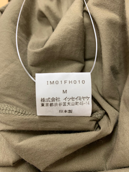 イッセイミヤケ IM01FH010 ワンピース カーキグリーン スナップボタン ストレッチ ITVB97FBLAAV 【SALE】