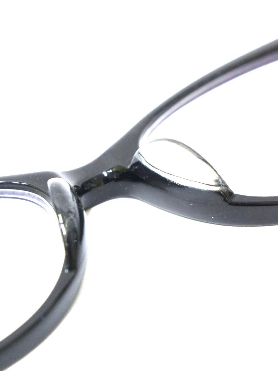 イエローズプラス CYNDY C1 メガネ ブラック セルフレーム フルリム IT43VUHUXZ1C 【SALE】