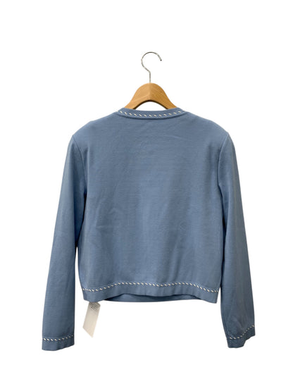 フォクシーブティック Leonie レオニー 44397 44701 アンサンブル 40 ブルー カーディガン ニットトップス ステッチ ITBC3DRMWA8O 【SALE】