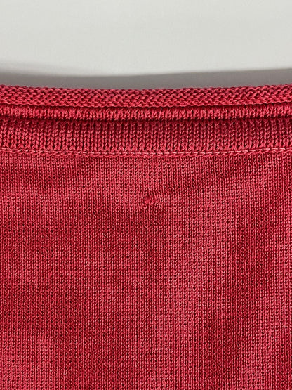 フォクシーブティック Knit Top Affetto 42199 ノースリーブニット 40 レッドピンク SP品 ITLI6O0C0TU2