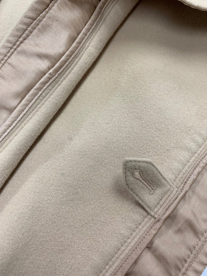 クロエ CHC19WMA 2707827834 ポンチョ 34 ベージュ シルバーボタン ニット襟 ITAN6PRZFZAC