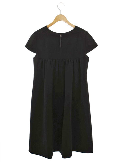 フォクシーニューヨーク Marion Cap Sleeve Dress 37366 ワンピース 40 ブラック IT2QKA51FSNP