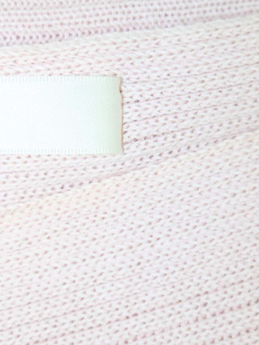 ルネ 6822790 ニット 34 ピンク フェイクパール リボン ドルマンスリーブ IT0BY92FY07O