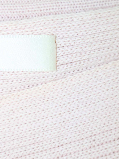 ルネ 6822790 ニット 34 ピンク フェイクパール リボン ドルマンスリーブ IT0BY92FY07O