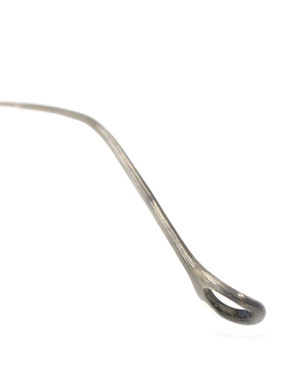 金子眼鏡 井戸多美男作 T429 メガネ アンティークシルバー アンダーリム IT9TFS1H8UAJ