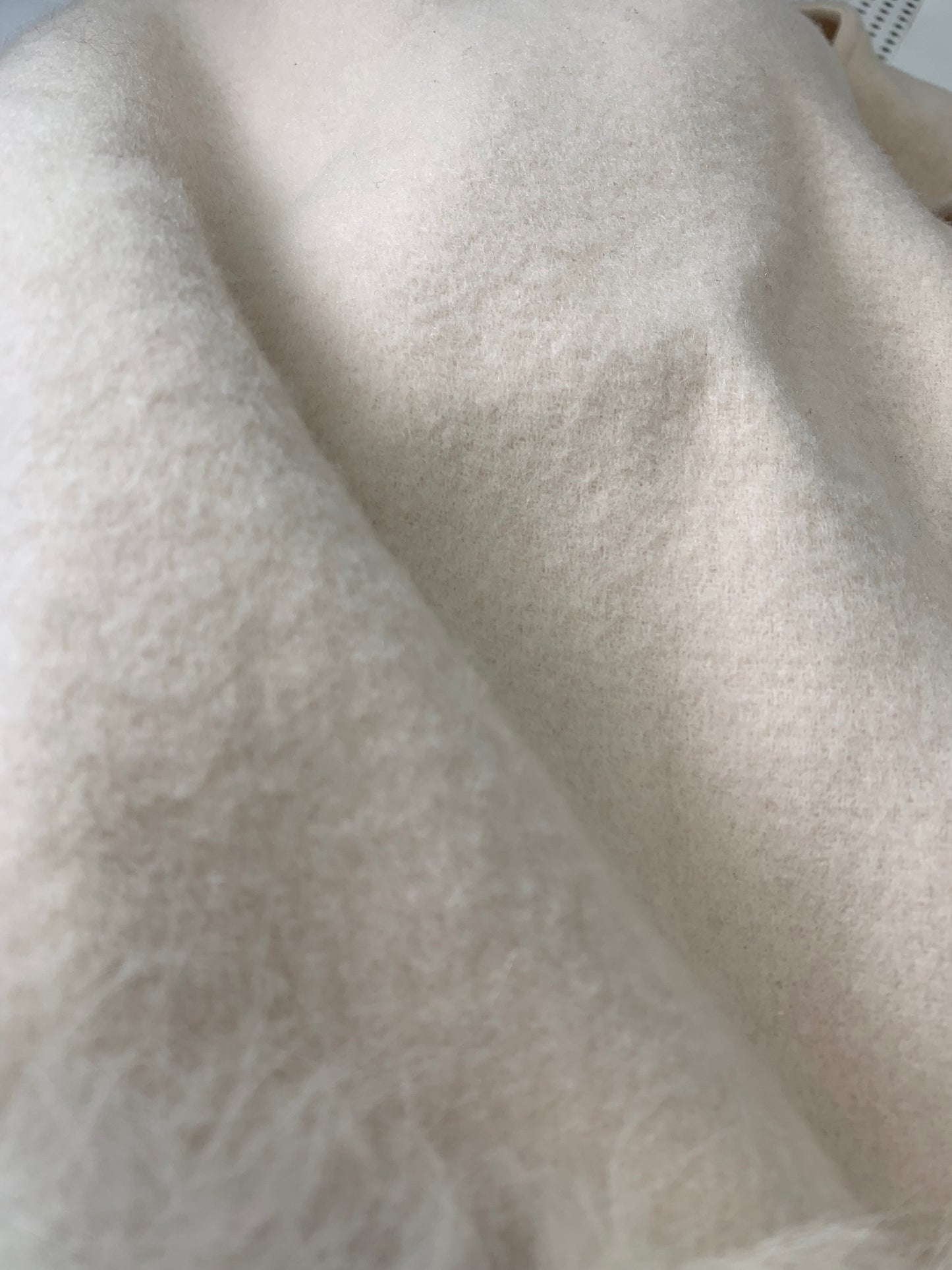 ダイアグラム 37384523 ポンチョ F ベージュ フォックスファー IT0W92Z49EP5