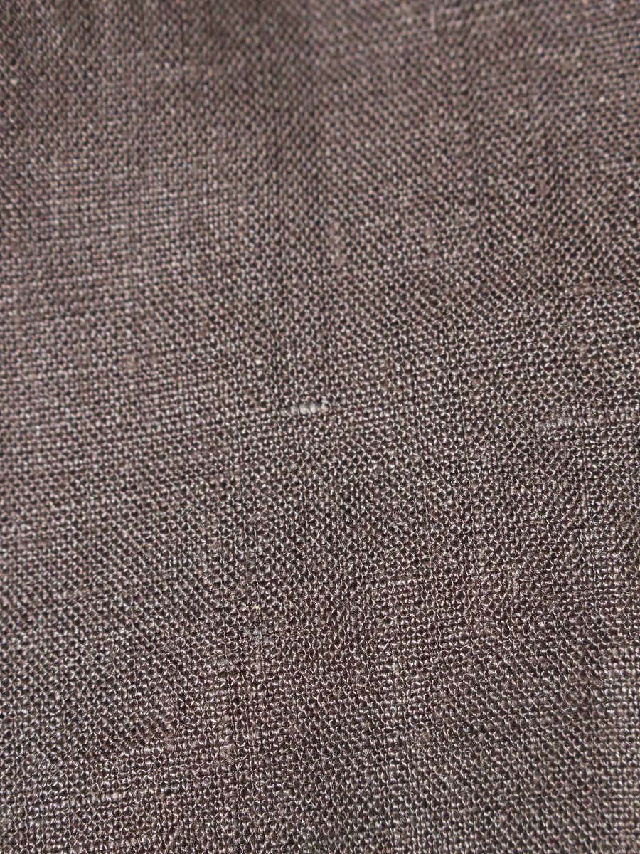 フォクシーブティック 23648 ワンピース 40 ブラウン ワンピース リネン IT91S6K9N6Z9 【SALE】