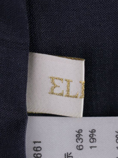 エリザ 28108661 ワンピース 1 ネイビー ラメ シルク IT3WXHATV4JM