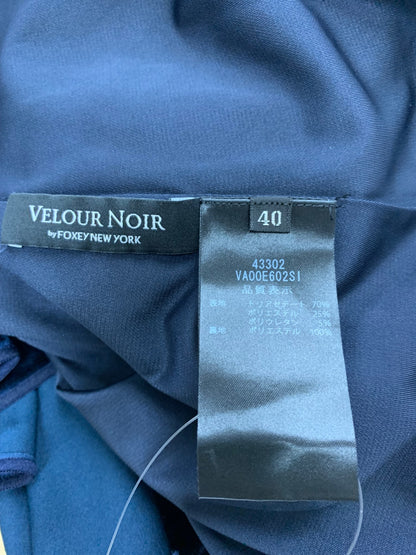 ベロアノワール by フォクシーニューヨーク ドレス ロザリー 43302 ワンピース 40 ネイビー IT0EYM5SO23S