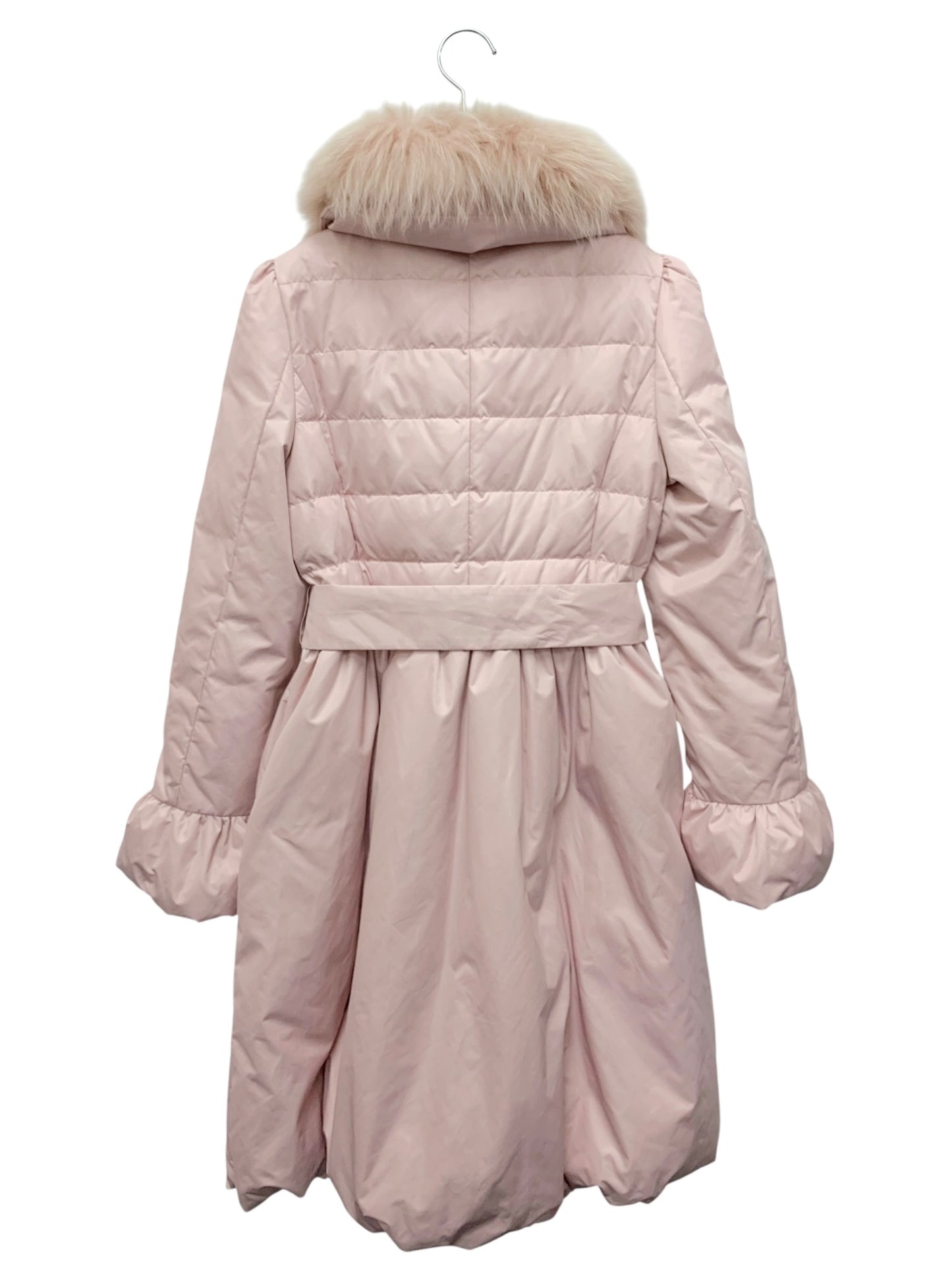 エムズグレイシー 529506 ダウンコート 38 ピンク フォックスファー ITBIJ9T9LYSC