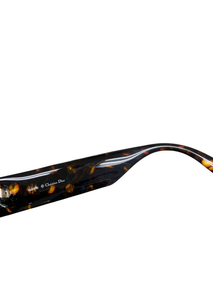 クリスチャンディオール CD2005A/S サングラス ブラウン CDロゴ セルフレーム フルリム ボストン IT66Q5OJ00UE