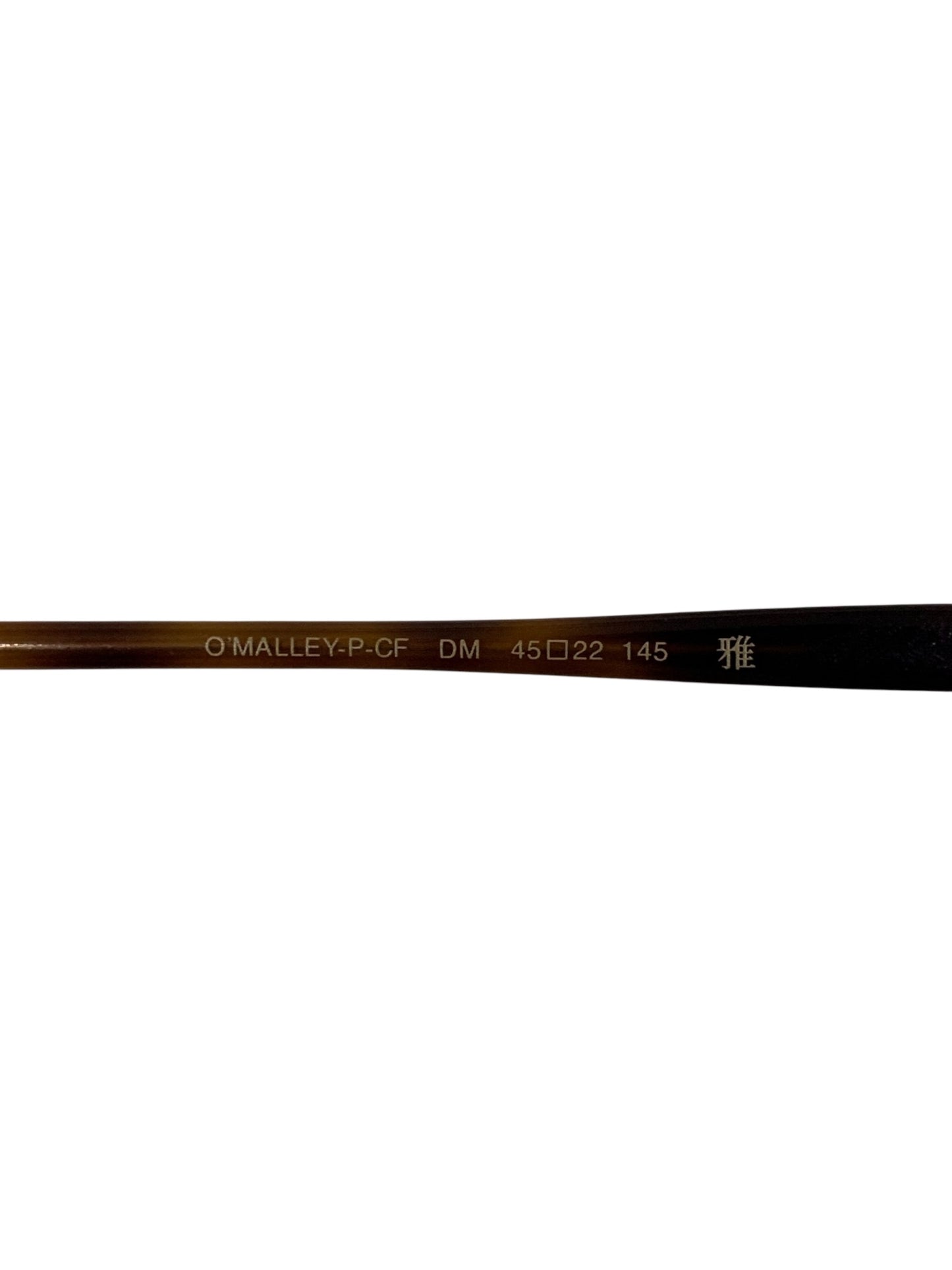 オリバーピープルズ O'MALLEY-P-CF Limited Edition 雅 メガネ タートイズ(DM) ボストンシェイプ ITF8FYHU06SC