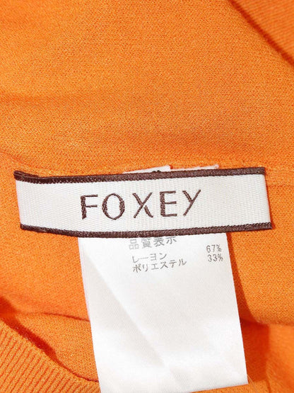 フォクシーブティック マカロンセーター 34702 ニットトップス 38 オレンジ IT3O868N3X92
