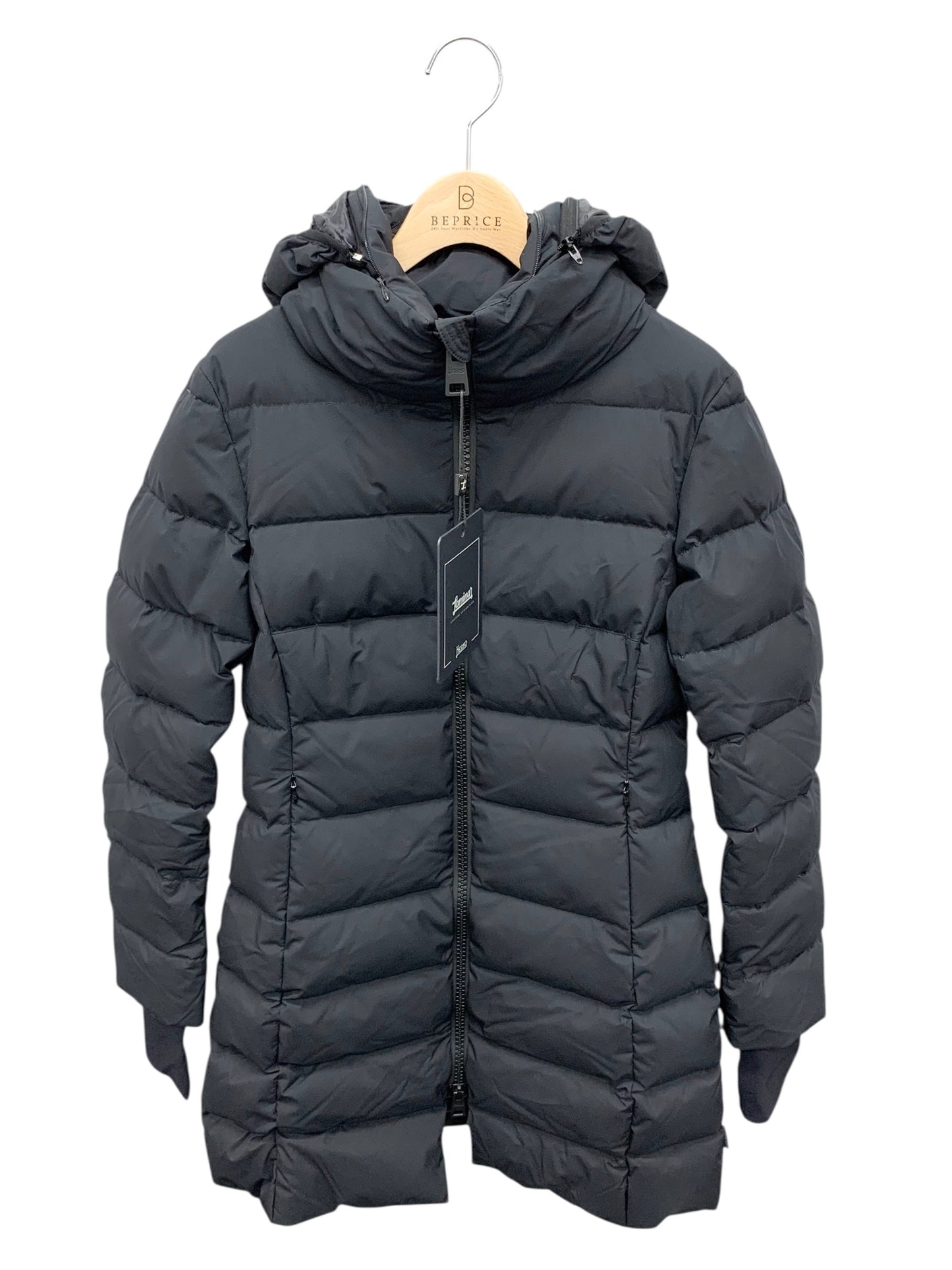 ヘルノ LAMINAR PI080DL-11106-9300 ダウンジャケット 40 ブラック ラミナー ナイロン IT5N4CZZI4RS