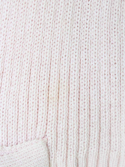 ルネ 6822790 ニット 34 ピンク フェイクパール リボン ドルマンスリーブ IT0BY92FY07O