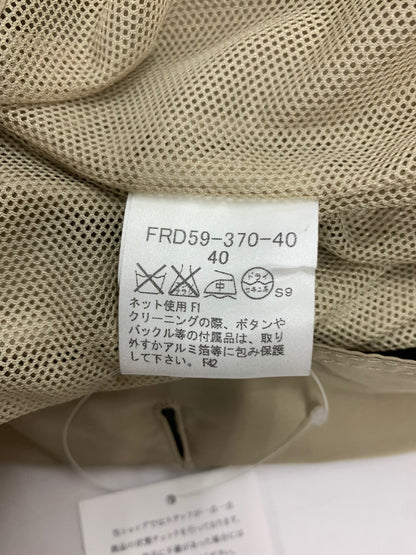 バーバリーロンドン FRD59-370-40 トレンチコート 40 ベージュ ダブル イタリア製生地 ITR9RYYX12Y2