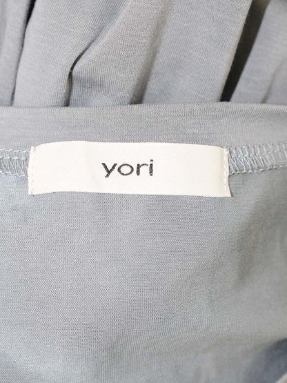 ヨリ YR2211-089SM カットソー F グレー ペプラム フレア ITFJGVKBNX9O