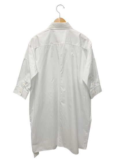 ジルサンダー JSXQ600605 WQ244300 シャツ 36 ホワイト ロング オーバーサイズ IT77E27EL0WK