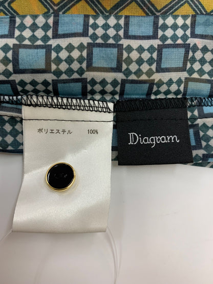 ダイアグラム 03233 ワンピース 36 マルチカラー プリーツ ITJTUXGQCNQS