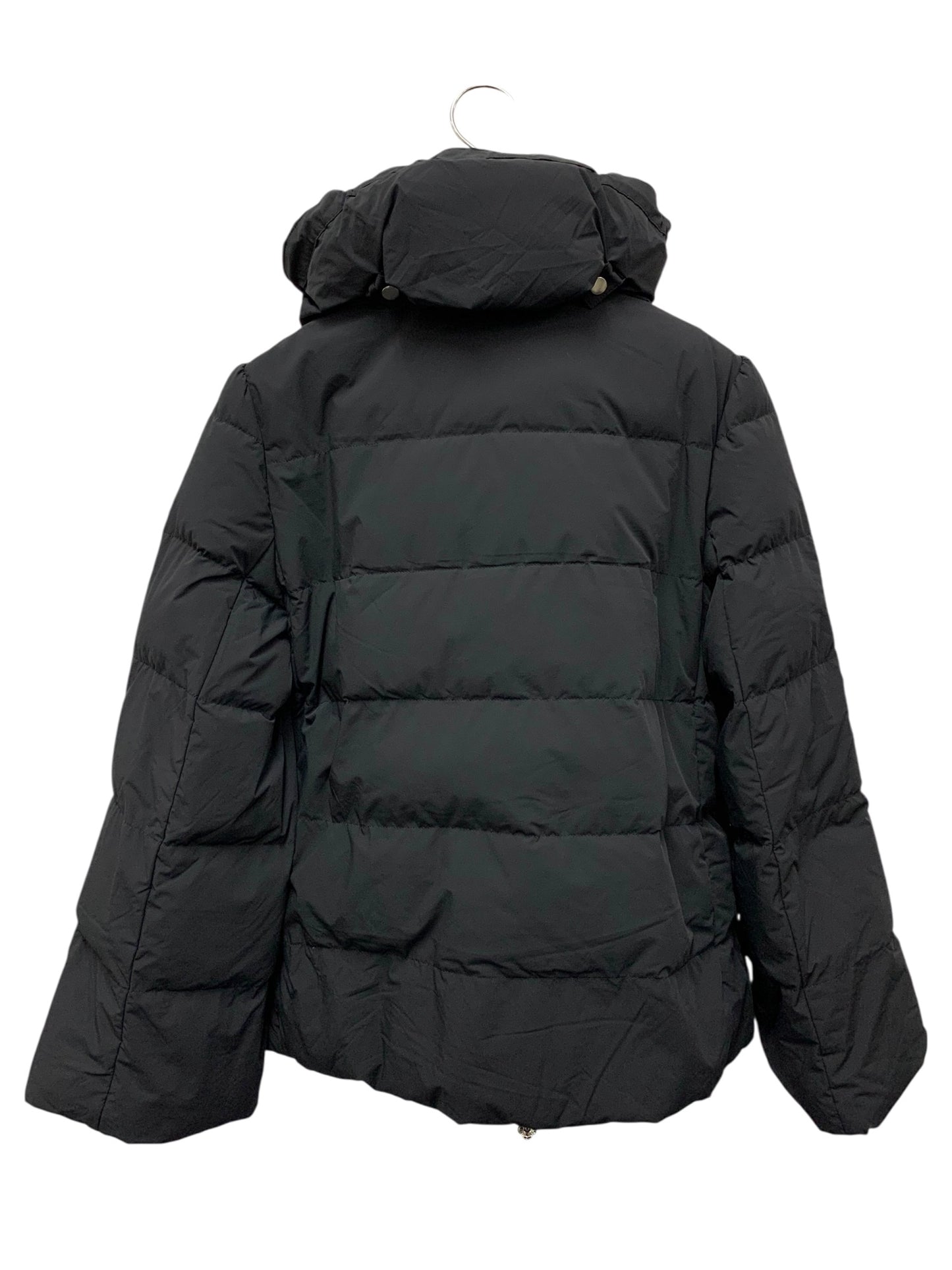 エムズグレイシー ストレッチダウン  419606 ショートコート 38 ブラック パールワッペン フード ITIIH2JIMCU6