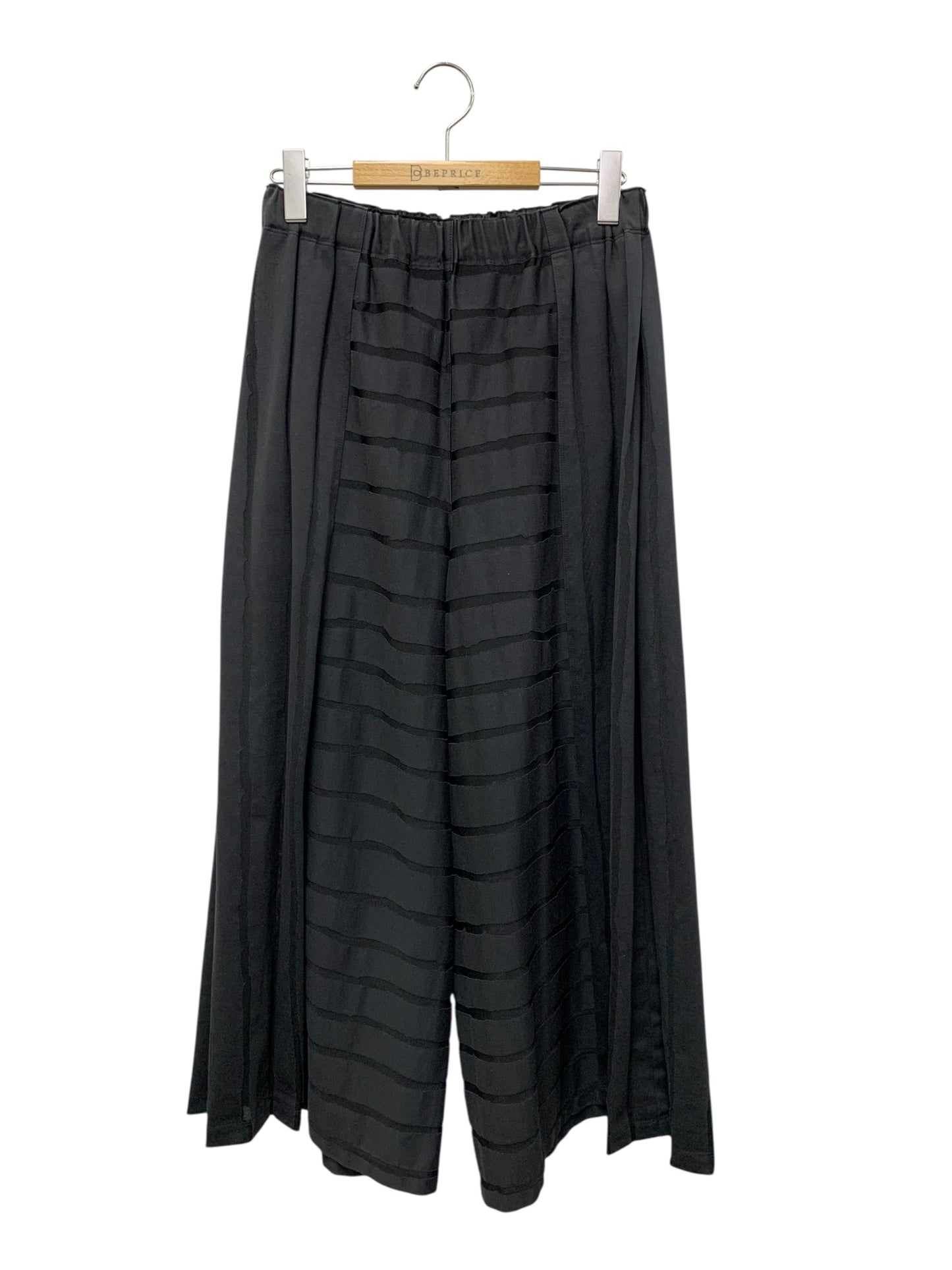 イッセイミヤケ IM12JF733 ワイドパンツ 2 ブラック ITVWO8RQ23Z4 【SALE】