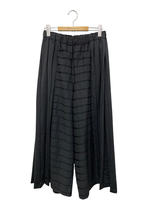 イッセイミヤケ IM12JF733 ワイドパンツ 2 ブラック ITVWO8RQ23Z4