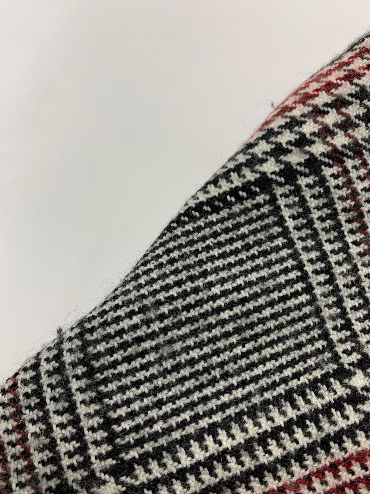 エムズグレイシー 811711 ワンピース 40 ブラック ウール 千鳥格子 チェック ITZOSYBTTO9C