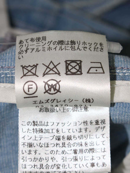 エムズグレイシー Denim Jacket 814317 ジャケット 38 ブルー ITSG9VRB1PG6