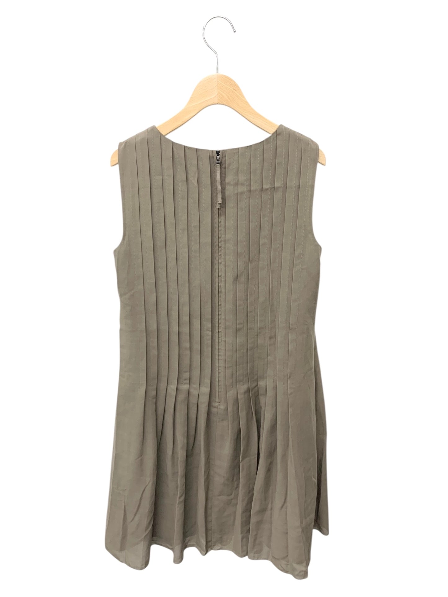 デイジーリンforフォクシー 06078 ワンピース 40 ブラウン プリーツ IT5TXPOH8E7P