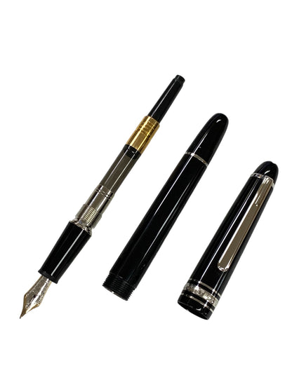 モンブラン 万年筆 マイスターシュテュック P145 ブラック F 14K ITA9GK9HI8U8