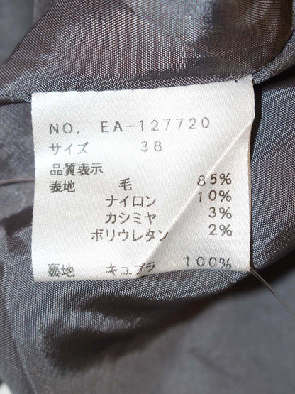 エムズグレイシー 127720 スカート 38 グレー ウール混 IT2V1GPCFJC0