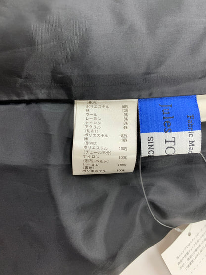 グレースクラス 02223-35083 ワンピース 38 ブラック JulesTournier社製ツイード チュール ラメ フランス IT6564UAVR4U 【SALE】