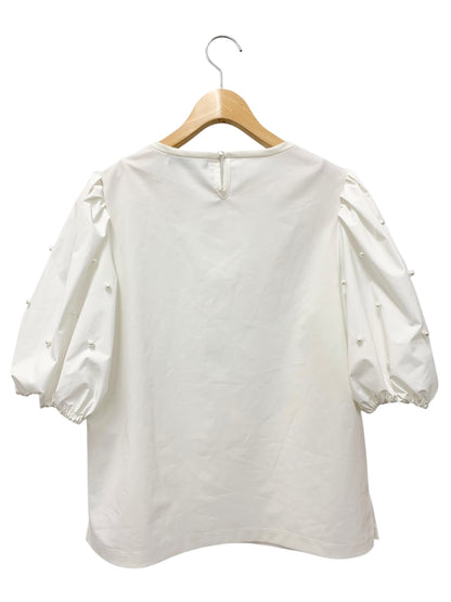 ルネ 5527031 プルオーバー 38 ホワイト パール ストレッチ ITDQX72ZGNGO