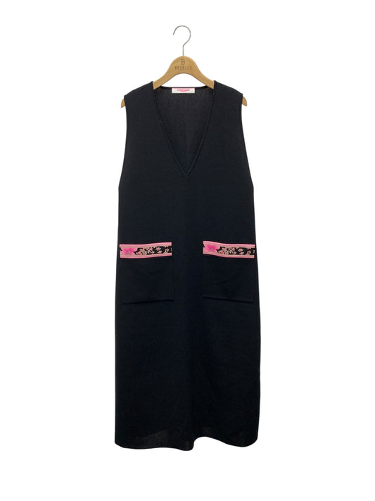 レオナールファッション 033054 ワンピース 4 ブラック IT4QX60SCTV0