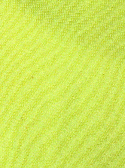 スーパービューティー ニットジャケット 42 イエロー フラワー フェイクパール ITPG88RKH4JS