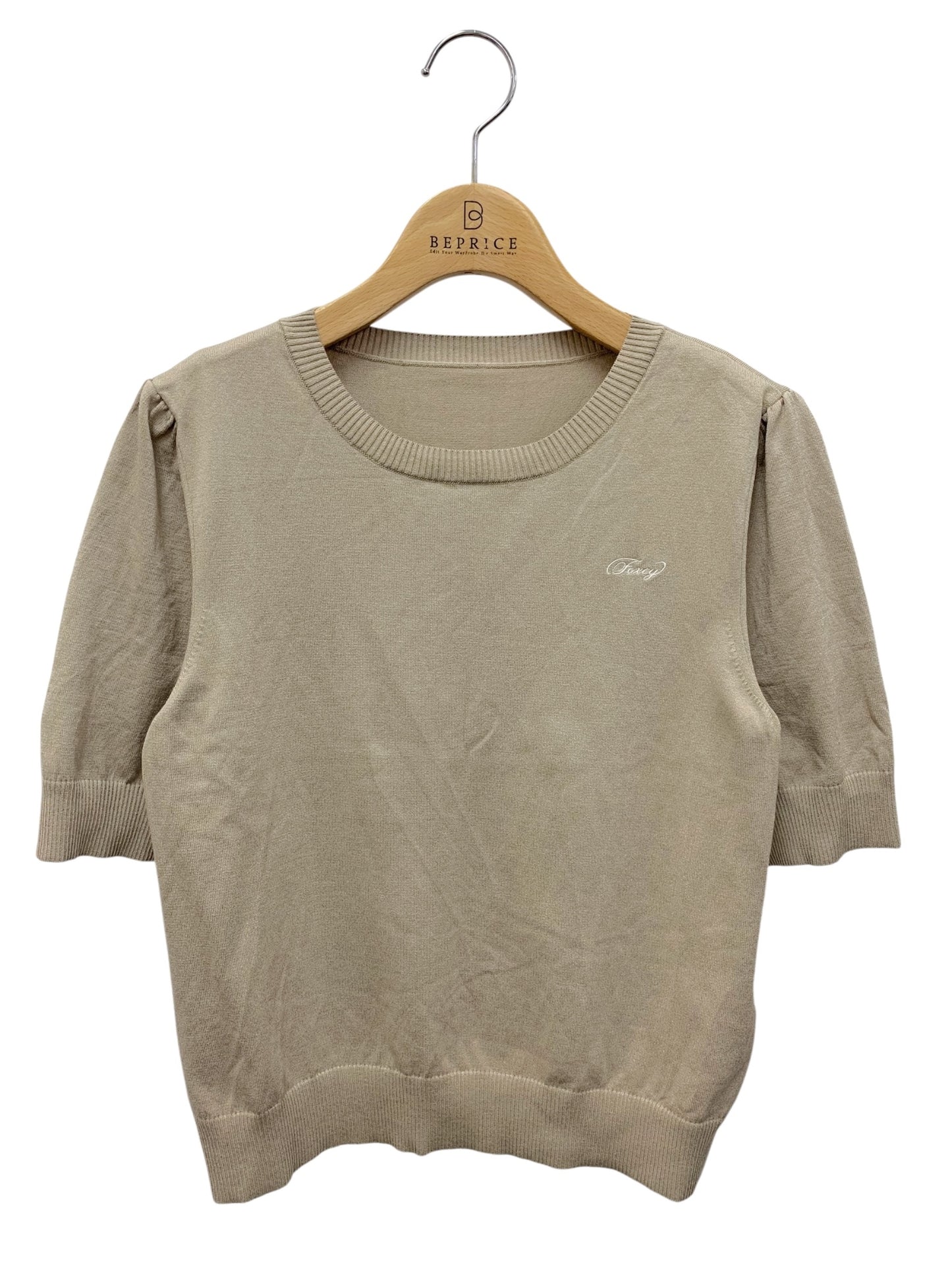 フォクシーニューヨーク Washable Melodié 45325 ニット 38 ベージュ ウォッシャブルメロディー IT4M7E6EV2GS