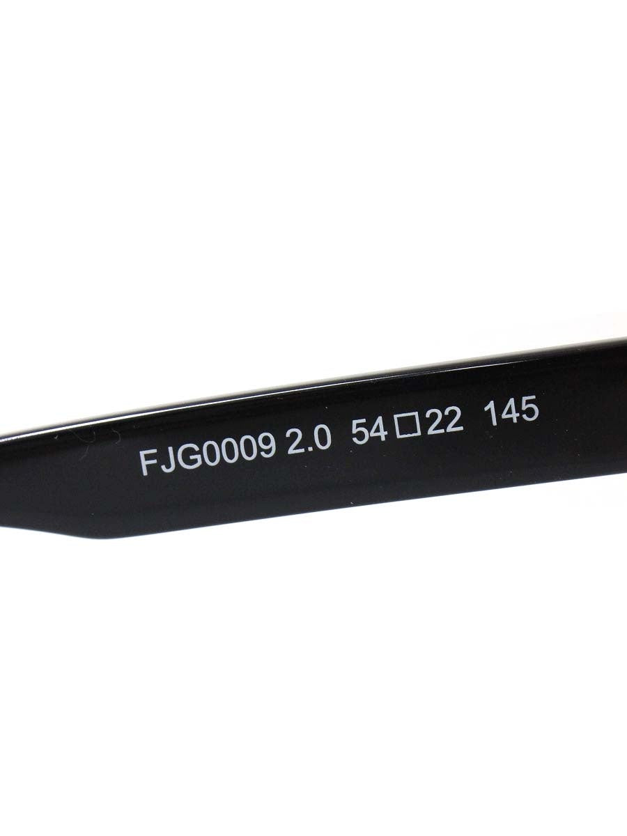 富士山眼鏡 PEDAN FJG0009 メガネ ブラック セルフレーム フルリム ウェリントン ITIC9546KFNK