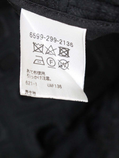 ドゥロワー 6599-299-2136 カットソー 38 ブラック カットワーク メッシュ IT00AUYB9QBO