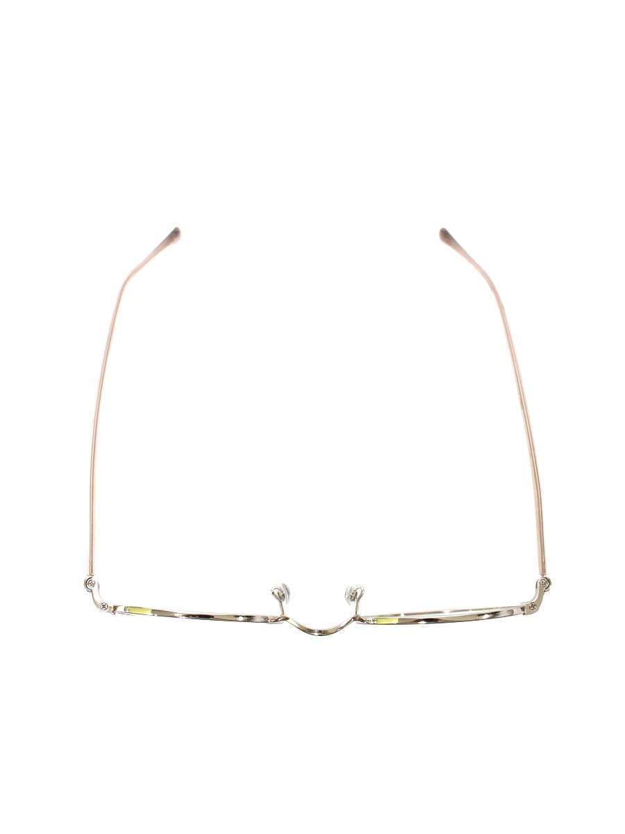 アンティミテ INE-1009 メガネ ピンクシルバー/クリーム INTIMITE BY EYEVAN アイヴァン メタルフレーム フルリム ラウンド ITFURR32GYD5