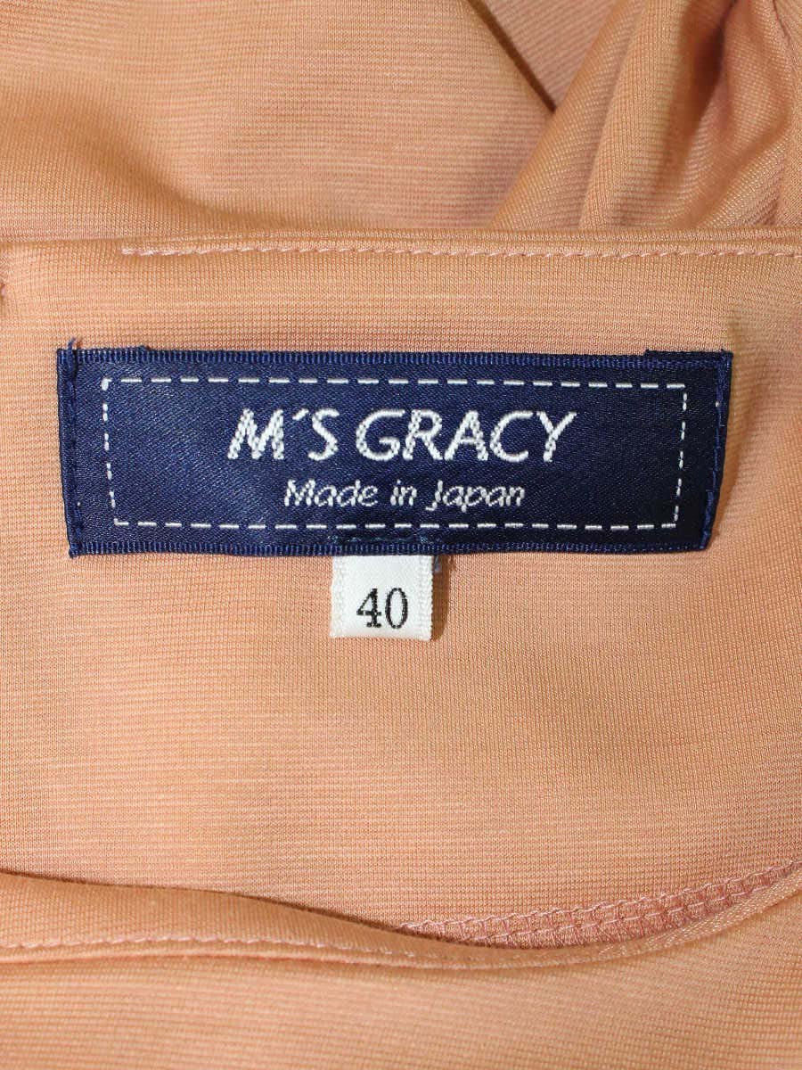 エムズグレイシー 215113 Tシャツ カットソー 40 オレンジ