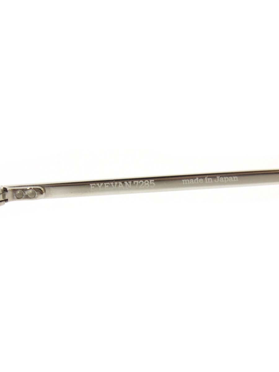 アイヴァン7285 177 メガネ シルバー メタルフレーム フルリム ラウンド ITXWL2HYD6NK