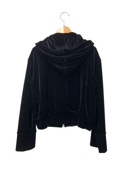 デイジーリン LUXURY PARKA 07290 パーカー F ブラック ベロア ITY199PTIJRG