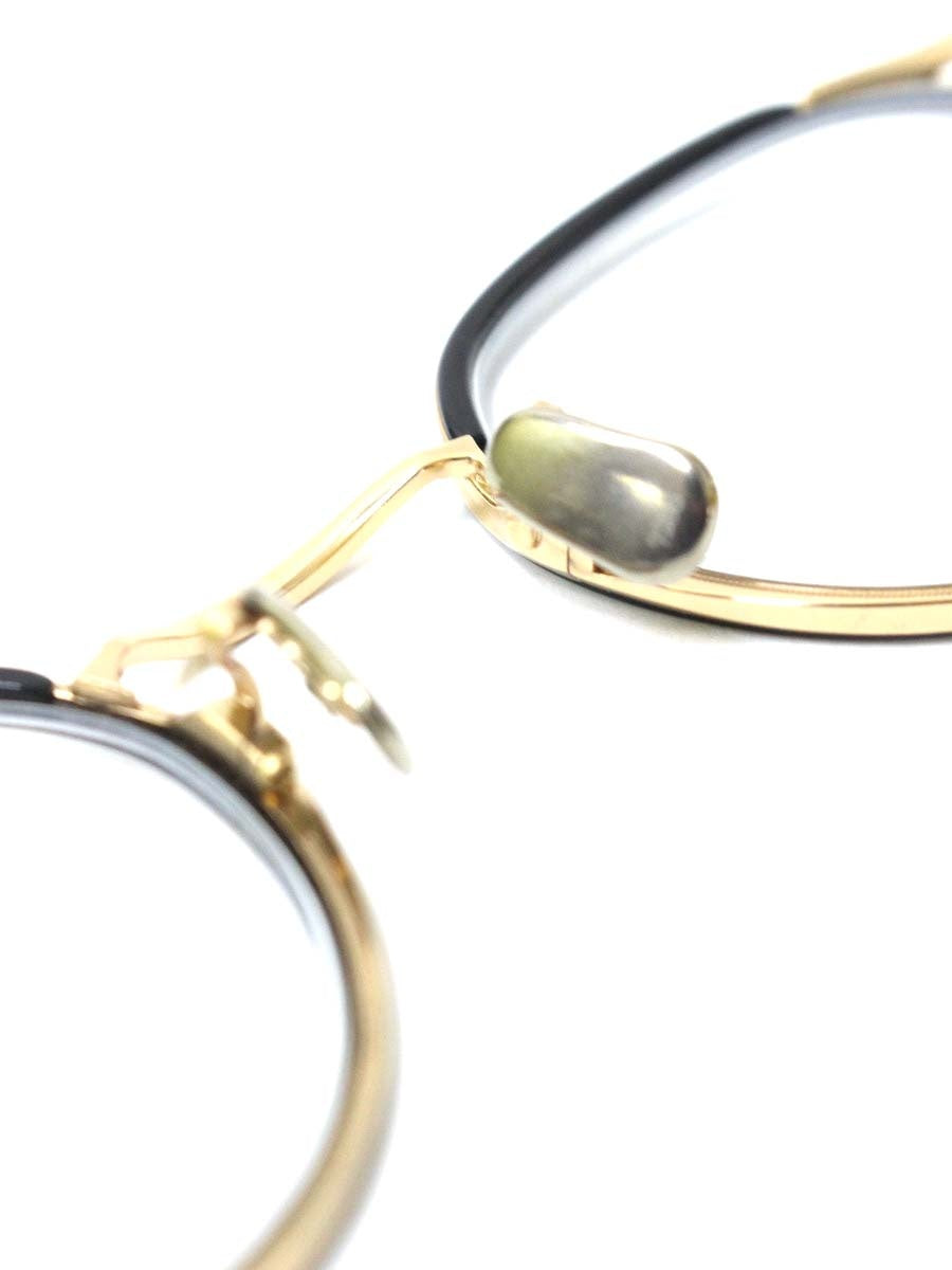 アイヴァン7285 156i メガネ ゴールド コンビフレーム フルリム ウエリントン ITBXM1PCTM2C