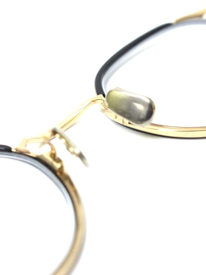 アイヴァン7285 156i メガネ ゴールド コンビフレーム フルリム ウエリントン ITBXM1PCTM2C