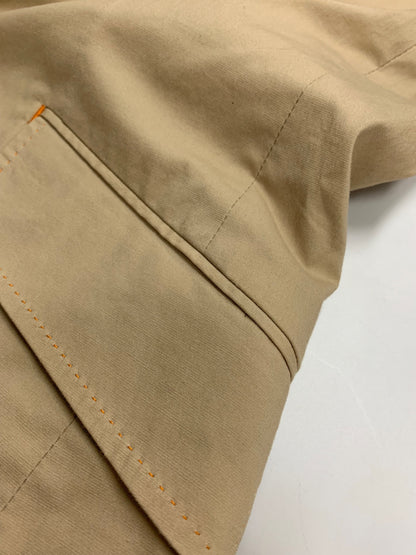 バーバリーブラックレーベル BME72-402-44 テーラードジャケット M ベージュ オレンジステッチ ITOT1HMBPCZ2