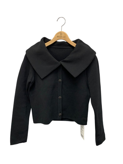 フォクシーブティック Flora knit Cardigan 37063 カーディガン 40 ブラック ウール混 ITSH999BET2B