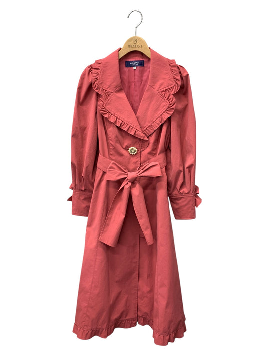 エムズグレイシー フリルテーラードドレスコート 219102 36 ピンク ITAWX8ZR6IRC