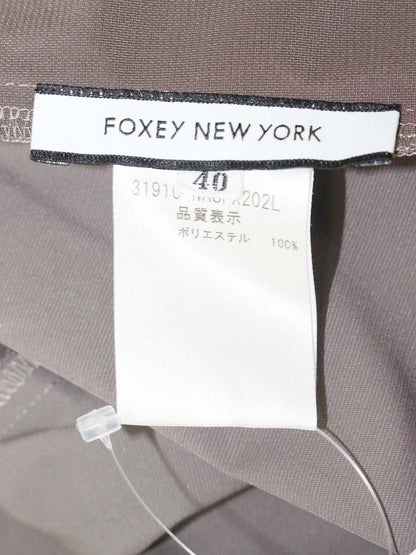 フォクシーブティック リリースカート 31910 スカート 40 ブラウングレー ITAIXBJQA6SY